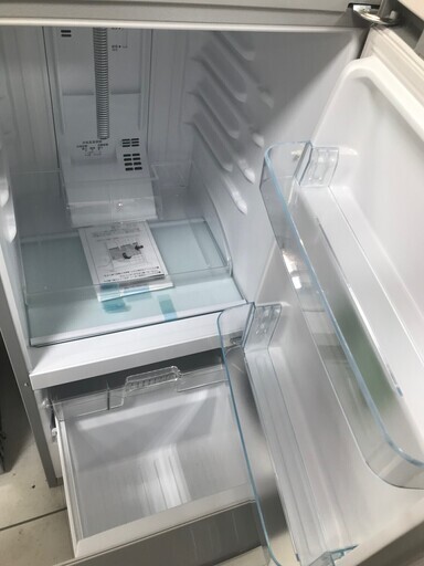 【駅近】2ドア冷蔵庫 panasonic NR-B149W-s 2017年製 138L 44L【トレジャーファクトリー南柏店】