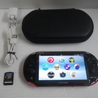 PlayStation®Vita ピンク/ブラック PCH-2000 PS VITAピンク/ブラック
