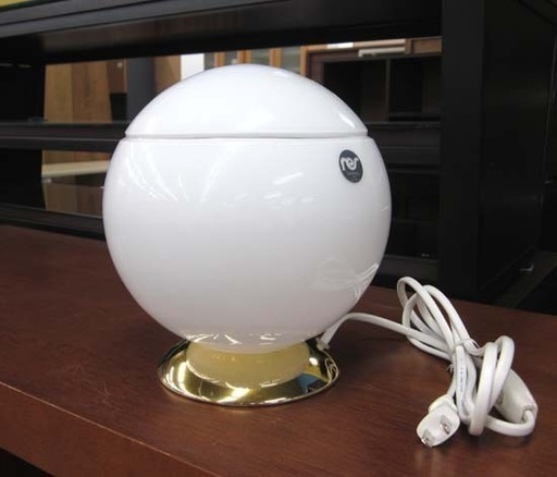 札幌 ヤマギワ フロアスタンド 照明 フロア照明 イタリア ベネチアンガラス ムラーノ 乳白色 間接照明