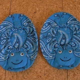 ハンドメイド　ベビー用　靴カバーの画像