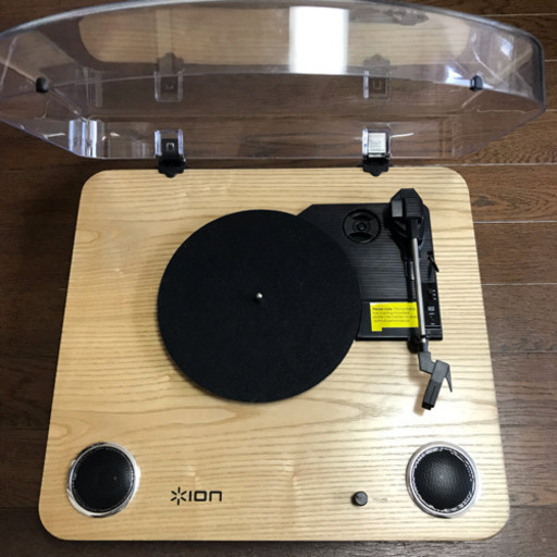 ION Audio Max LP レコードプレーヤー USB端子 スピーカー内蔵