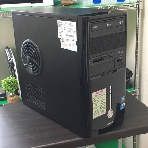 FRONTIER Corei7 GTS250 メモリ6GB HDD1TB 600W電源 デスクトップパソコン