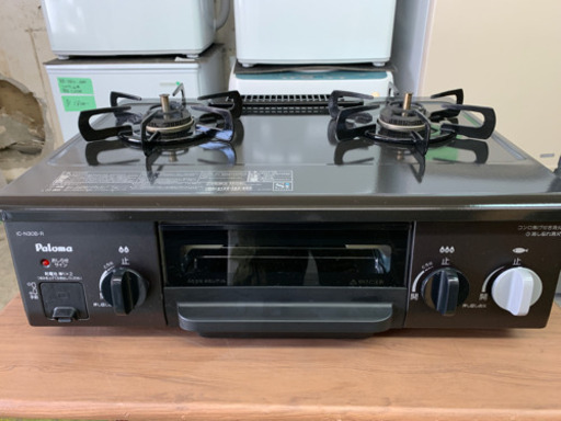 魚グリル未使用 ガスコンロ パロマ 都市ガス用 2016年 右強化 IC-N30B-R ガスレンジ ガス台 川崎区 KK