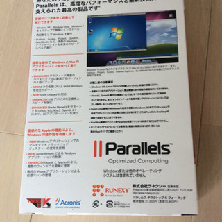 parallels Desktop パラレルズデスクトップ for Macの画像