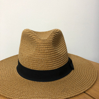 レディース リボン付きハットの画像