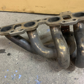 S14 社外エキマニ 割れなし中古 等長？の画像