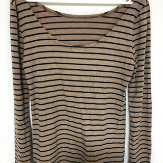 【値下げしました】ROSE BUD  ボーダーロンTの画像