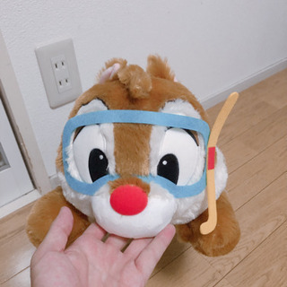チップかデールのぬいぐるみ