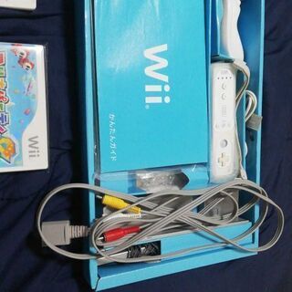 Wii本体+ソフト3本