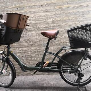子供乗せ自転車(ギア付き)ほぼ新品