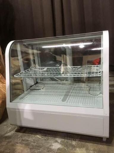 値下げ！開店市場・4面ガラス卓上冷蔵ケーキケース◆RT-100L◆ 中古品