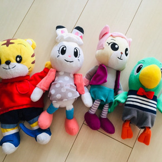 ★良品 ぬいぐるみ★ しまじろうと仲間たち