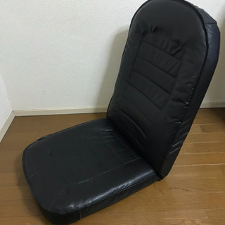 ★美品★ 座椅子 ブラック  イス 椅子の画像