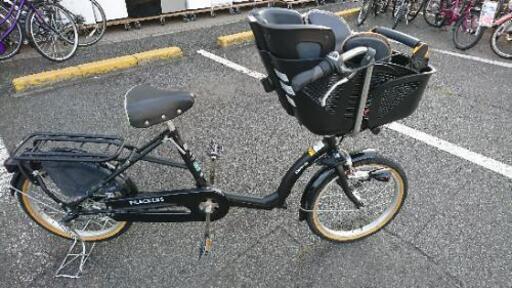 ♪安心の整備済み♪丸石 子供乗せ自転車 ギヤ・オートライト ♪防犯登録付き