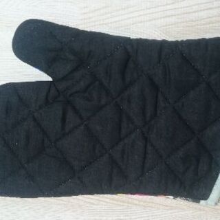 ★内定者決まりました  無料未使用 鍋つかみ１つ 綿製 オーブンミトン オーブングローブ クッキング用 【ニュージーランドデザイン】の画像