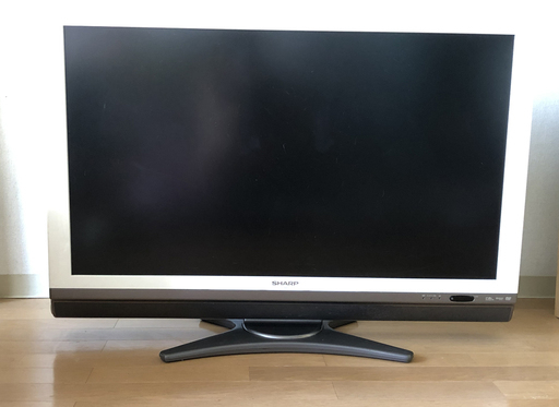 中古美品　SHARP AQUOS Blu-rayレコーダー内蔵AQUOS 40型 液晶テレビ LC-40DX2 40インチ リモコン/説明書付き