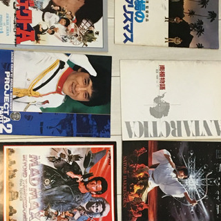 1980年代の映画のパンフレット 28冊の画像