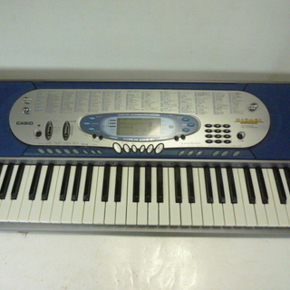 カシオ（CASIO）電子ピアノ　ＬＫ－６５　電源アダプタ無し　動...