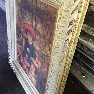 【中古】 絵画 人物画 少女 インテリアにの画像