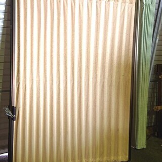 【中古】 アコーディオンカーテン カーテン ３個セット (1個からでも～)の画像