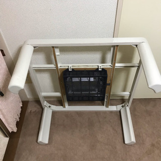 ★美品★ こたつ こたつ台  白 テーブルの画像