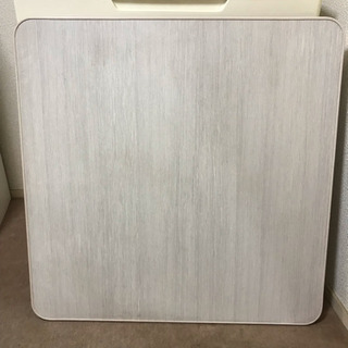 ★美品★ こたつ こたつ台  白 テーブルの画像