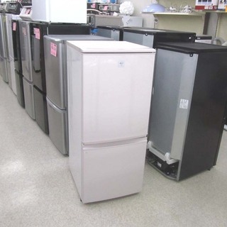 シャープ 2ドア 冷蔵庫 137Ｌ 2015年製 SJ-PD14A SHARP プラズマクラスター ☆ PayPay(ペイペイ)決済可能 ☆ 札幌市 北区 屯田 