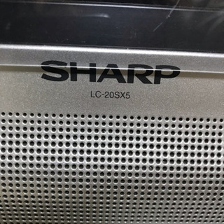 ★美品★ SHARP 液晶テレビ AQUOS LC-20SX5 [20インチ]の画像