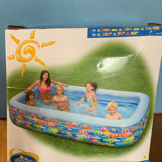 自宅でプール遊び一式