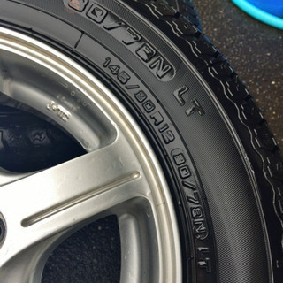 YOKOHAMA サマータイヤ ホイールセット 145/80R12 使用期間3ヶ月