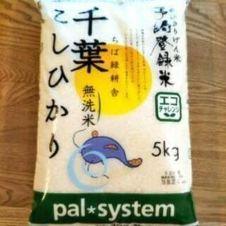 無洗米千葉県産こしひかり5kg