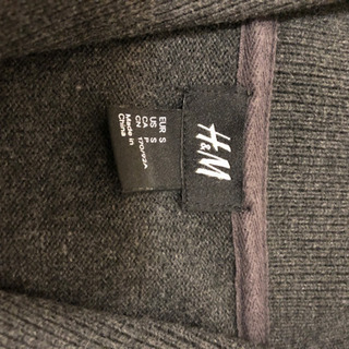 【値下げしました】カーディガン 黒 H&Ｍ Lサイズの画像