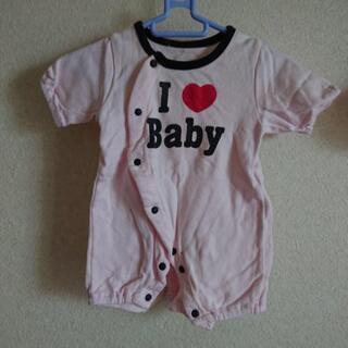 I♥️Baby ピンクのﾛﾝﾊﾟｰｽ✨サイズ50～60cm✨