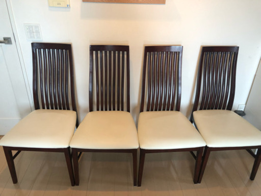 ダイニングチェア 4脚セット