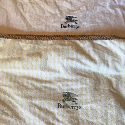 バーバリー Burberry 西川 ブランケット毛布 シーツ シングル 2色あります