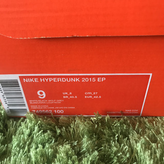 ナイキ ハイパーダンク 27.0 美品の画像