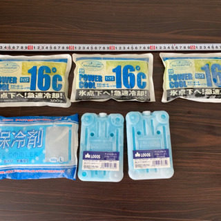保冷剤6個セット 凍った状態でお渡し可能