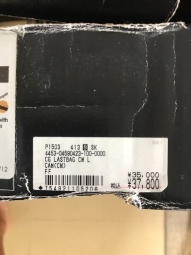 ゴルフ用トラベルバッグ*未使用