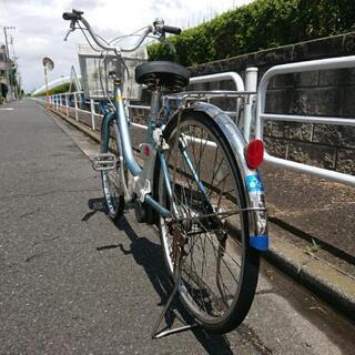 電動自転車 ナショナル(Panasonic) 26インチ ギア３段 ライト付きの画像