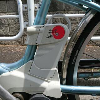 電動自転車 ナショナル(Panasonic) 26インチ ギア３段 ライト付きの画像