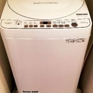 引き取り可能な方歓迎★SHARP洗濯機6kg