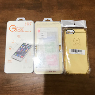 iPhoneケース、ガラスフィルム