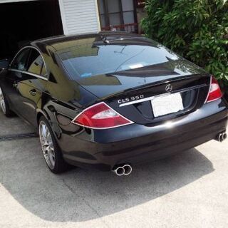 CLS350 　WALD ブラックパイソン　AMGサイドリア　20インチ 安心のバネサスの画像