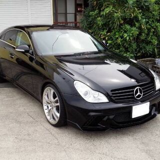 CLS350 　WALD ブラックパイソン　AMGサイドリア　20インチ 安心のバネサスの画像