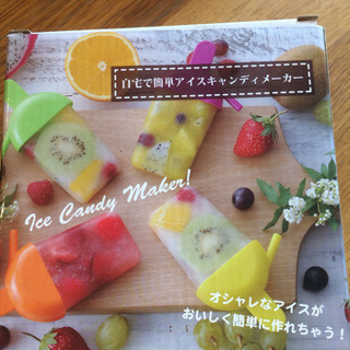 未使用✨箱、簡単なレシピあり✨アイスキャンディメーカー