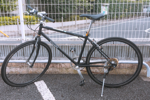 クロスバイク 黒 ファッション 26インチ た*た様 【直接 引取限定