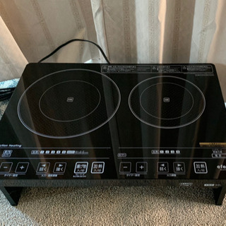 IHクッキングヒーター 2つ口 EIH1470V