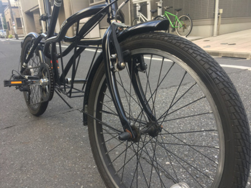 美品！ドッペルギャンガー330-N-BK ロードヨット 20インチ 7段変速！