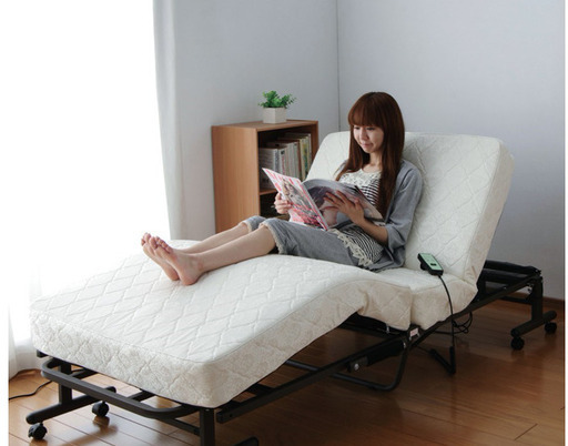 シングル 電動リクライニング ベッド （介護ベッド）