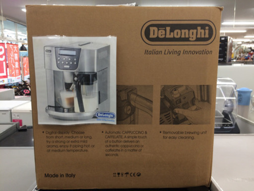 デロンギのコーヒーメーカーです！